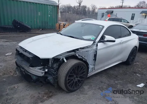 2020 BMW M2 Competition z USA, uszkodzony, nr VIN WBS2U7C0XL7D83082